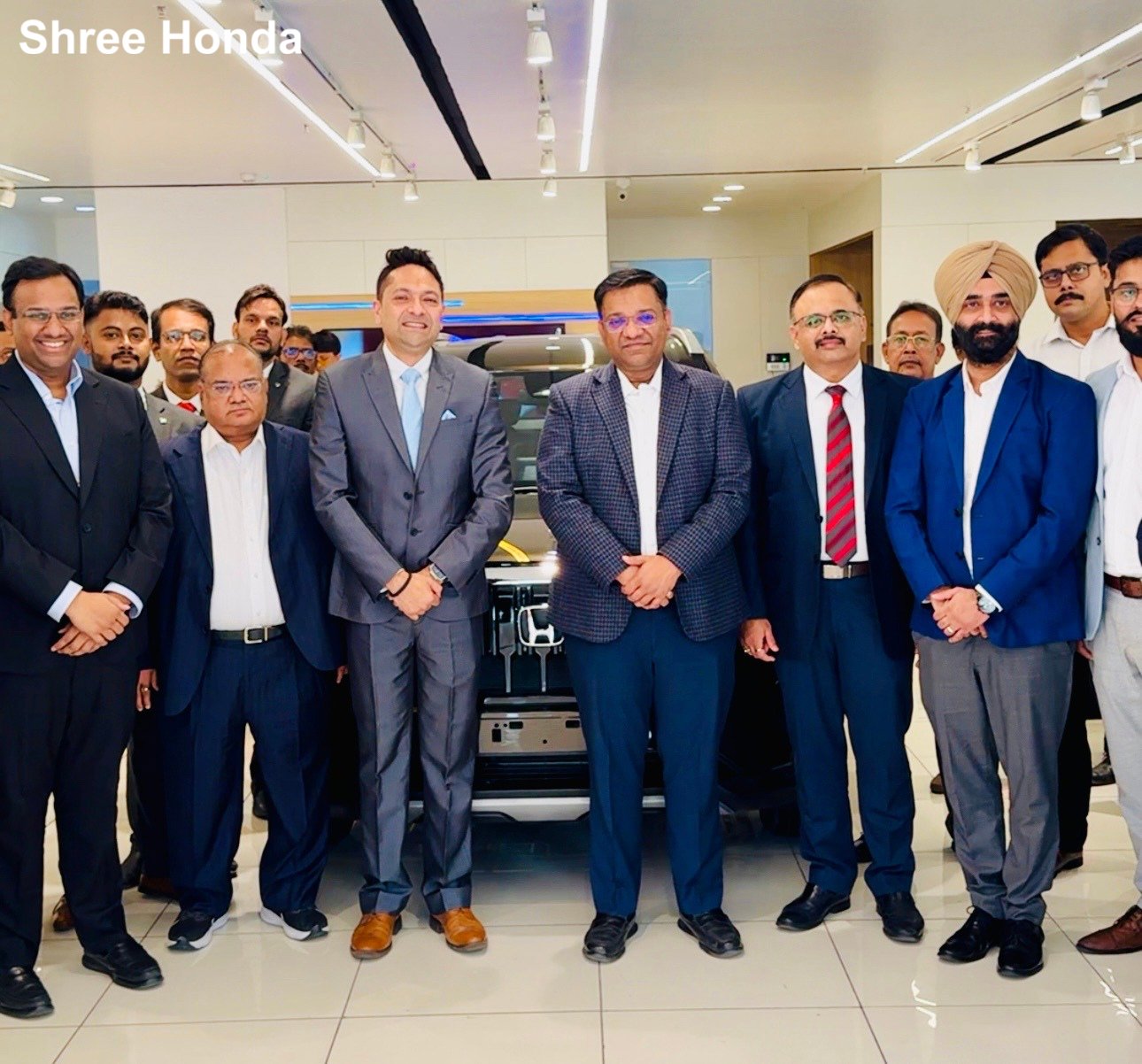 Honda Car Showroom Opening by Mr Sharad Kedia, MD, Shree Kedia Group & Mr Kunal Behl, VP Sales & Marketing- HCIL